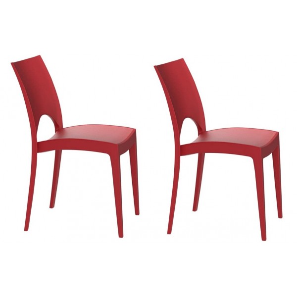 GLOUPIE Set 2 Sedie Utah In...