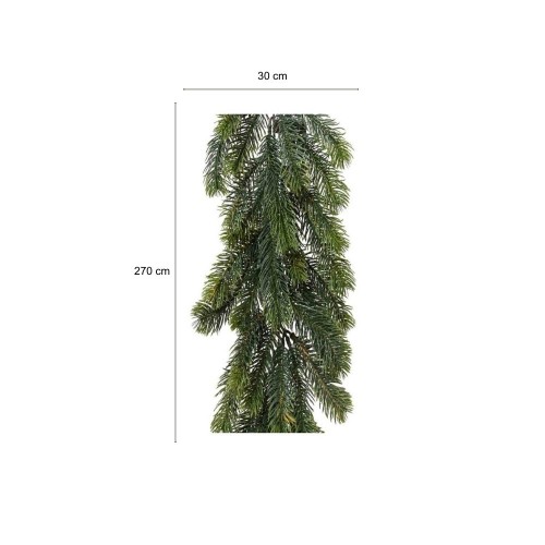 Arredo natalizio Everlands Ghirlanda di Natale Winnipeg 270 cm, Diametro 30 cm
