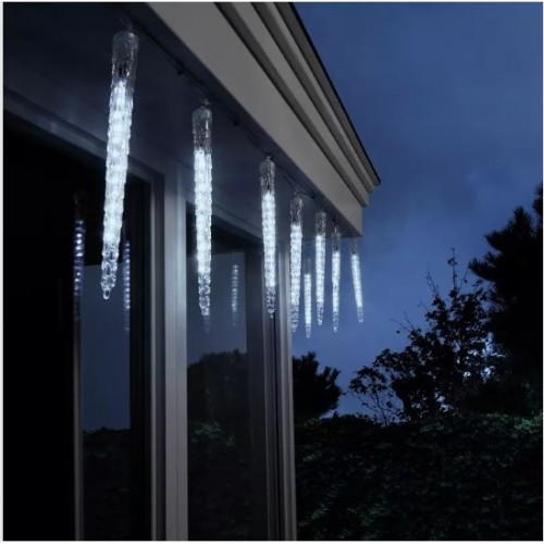 Luci natalizie Lumineo Luci di Natale Icicle Lights 8 Icicles 2,8 metri