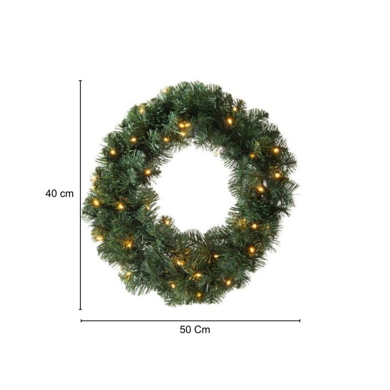 Fuoriporta natalizio Everlands Set di Decorazioni Natalizie Imperial per esterni