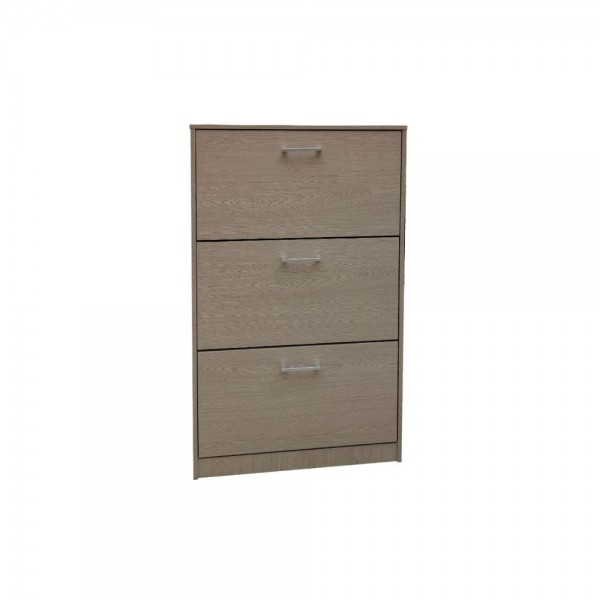 Complementi d'arredo Kit Scarpiera 3 Ribalte Twice Frassino 60 X 24 X 110h