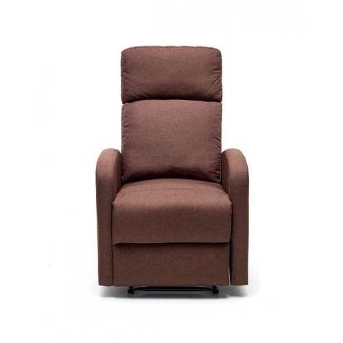 Poltrone Poltrona Con Recliner Manuale Mirella Marrone 90x68x107cm