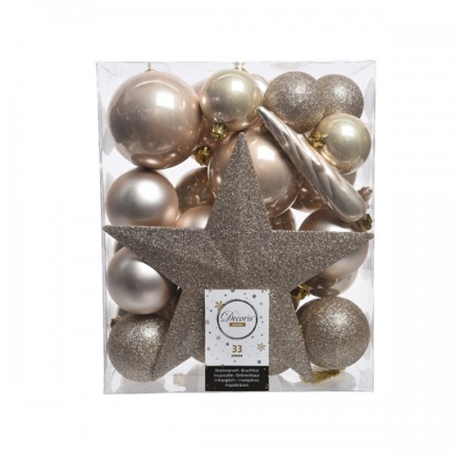 Decori per albero Decoris box 33 decori perla 023376