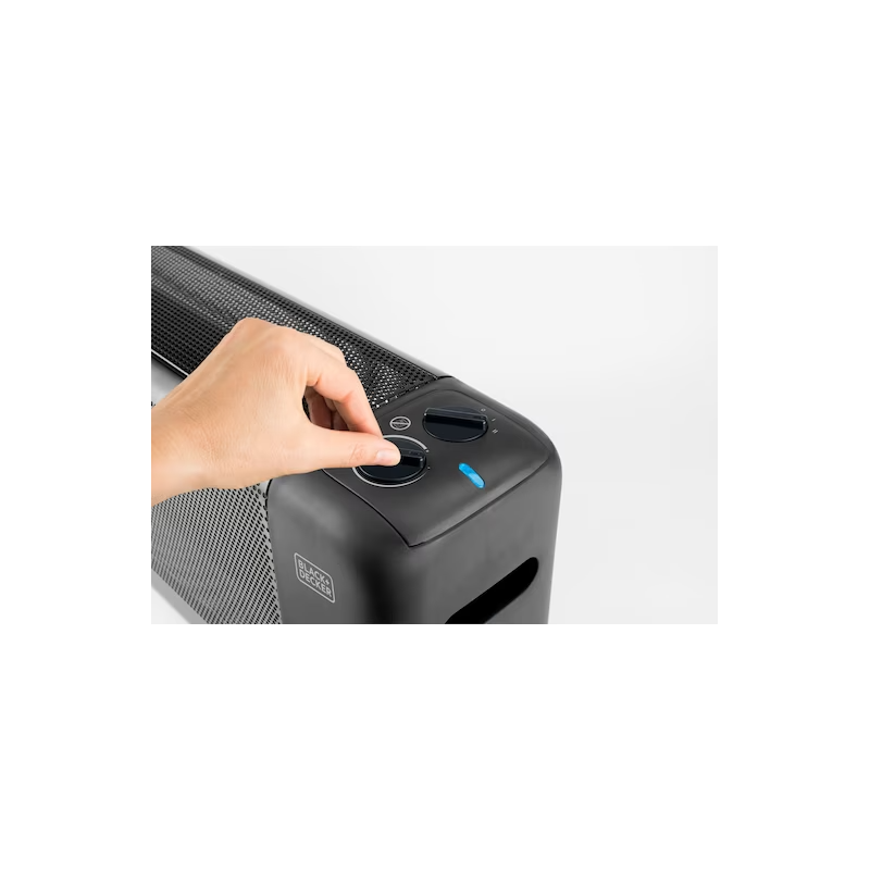 Stufe elettriche Radiatore Di Mica 1500W A 2 Intensità Di Calore Con Termostato Regolabile E Griglia Protettiva Stufe elettriche Radiatore Di Mica 1500W A 2 Intensità Di Calore Con Termostato Regolabile E Griglia Protettiva