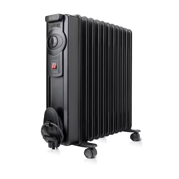 Stufe elettriche Radiatore A Olio da 2000W Con Doppia Modalità Di Riscaldamento E Termostato Regolabile