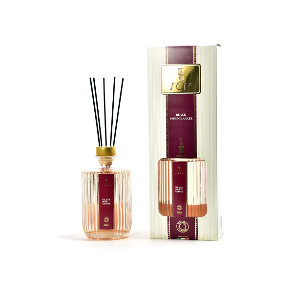 Profumatori d'ambiente Diffusore Di Essenza Con Stick Fragranza Black Pomegranate Linea Scye 500ml