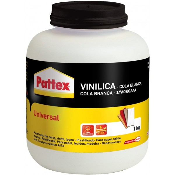 Colle Adesivo pattex vinilica universale kg.1
