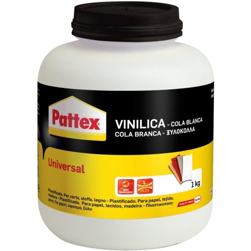 Colle Adesivo pattex vinilica universale kg.1