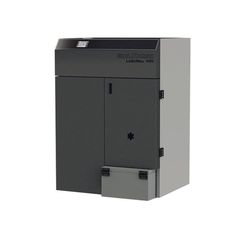 Stufe a pellet Caldaia A Pellet Laguna2 P29 28.2 KW Con Focolare In Acciaio e Sistema Di Gestione Automatica Leonardo Stufe a pellet Caldaia A Pellet Laguna2 P29 28.2 KW Con Focolare In Acciaio e Sistema Di Gestione Automatica Leonardo