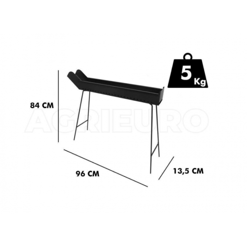 Barbecue a carbone Cuoci spiedini 60cm