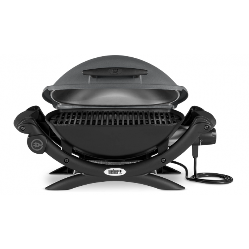 Barbecue elettrico Weber q 1400 dark grey barbecue elettrico