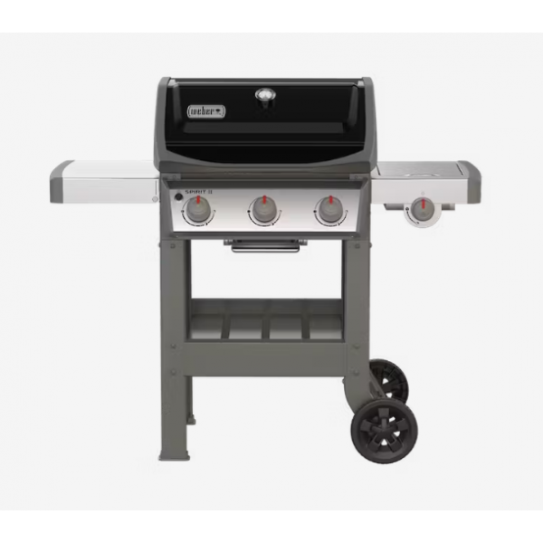 Barbecue a gas Weber barbecue bbq gas 8,79kw spirit ii e-320 gbs 3 bruciatori fornello laterale