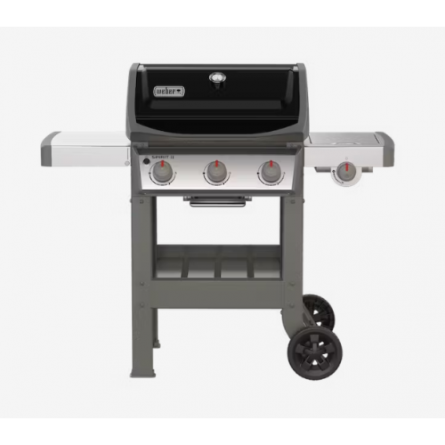 Barbecue a gas Weber barbecue bbq gas 8,79kw spirit ii e-320 gbs 3 bruciatori fornello laterale