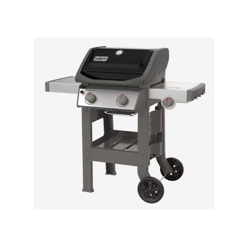 Barbecue a gas Barbecue bbq gas 7,77kw spirit ii e-220 gbs weber 2 bruciatori fornello nero