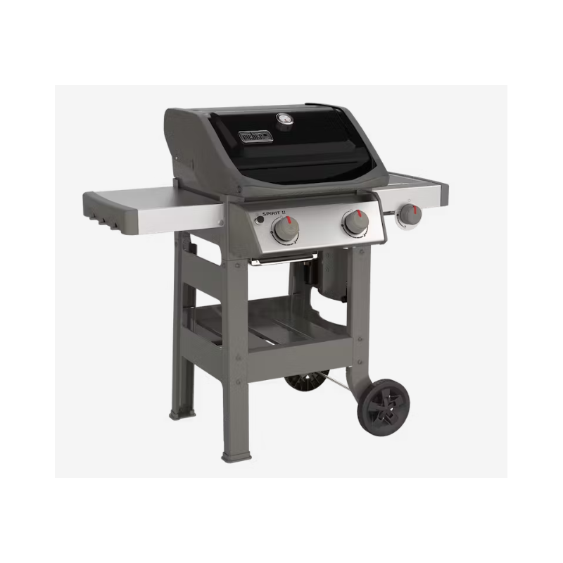 Barbecue a gas Barbecue bbq gas 7,77kw spirit ii e-220 gbs weber 2 bruciatori fornello nero