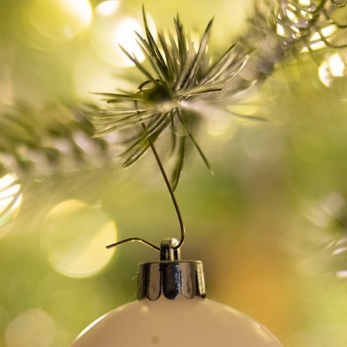 Decori per albero Decoris set 50 pezzi ganci oro per decori di natale 400008