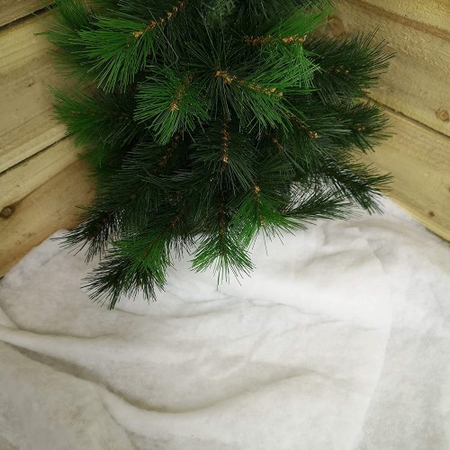 Arredo natalizio Decoris snow carpet tappeto di natale effetto neve 200x50 cm 472001