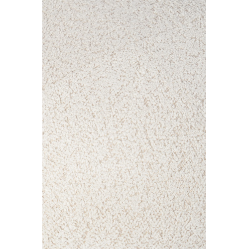 Sedie Sgabello Linea Dayla in Poliestere Effetto Bouclè Naturale con Gambe in Legno Rubber Wood