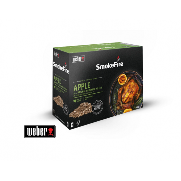 Accessori barbecue Pellet di Legno di Melo FSC da 8 kg Adatto per Barbecue a Pellet