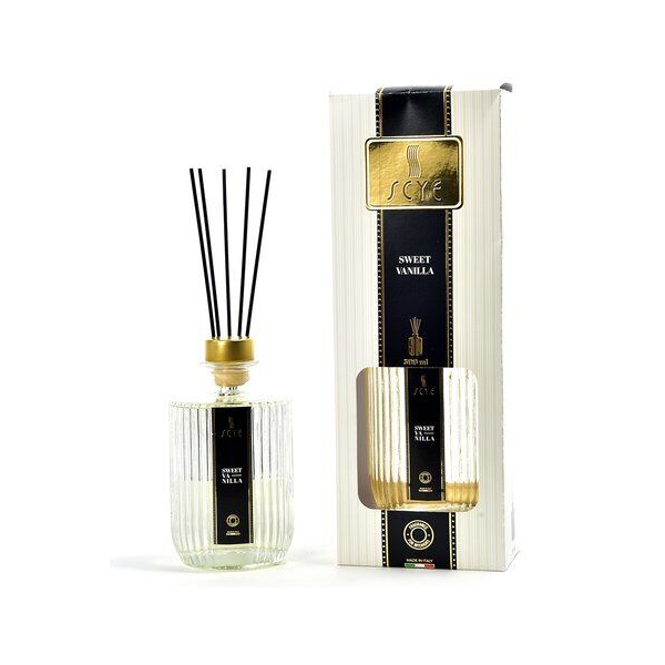 Profumatori d'ambiente Diffusore Stick con Bastoncini Fragranza Vanilla Sweet Linea Scye 500ml