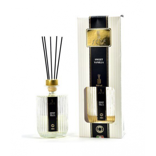 Profumatori d'ambiente Diffusore Stick con Bastoncini Fragranza Vanilla Sweet Linea Scye 500ml