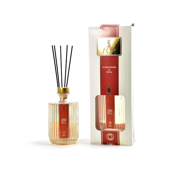 Profumatori d'ambiente Diffusore Stick con Bastoncini Fragranza Sandalwood e Oud Linea Scye 500ml