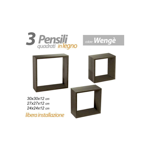 Set 3 Pensili Sospesi A...