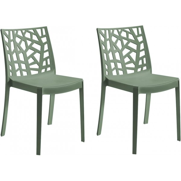 GLOUPIE Set 2 Sedie Matrix...