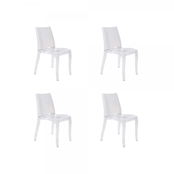 GLOUPIE Set 4 Sedie Da...