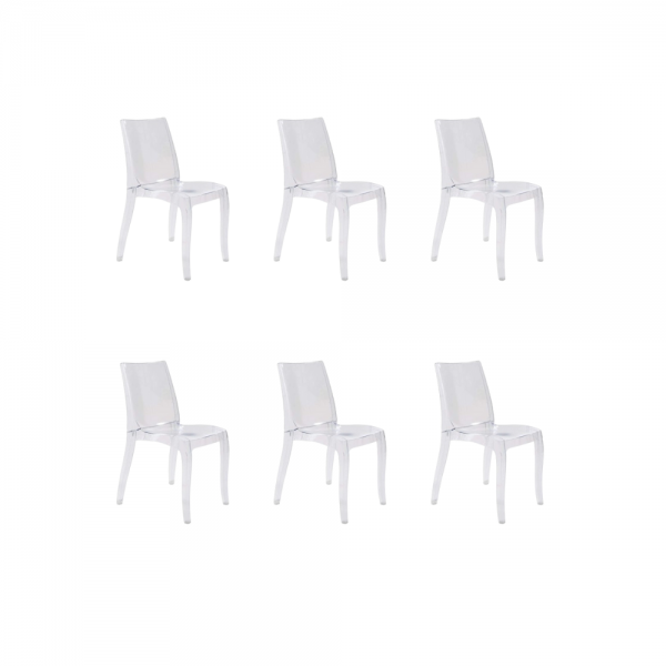 GLOUPIE Set 6 Sedie Da...