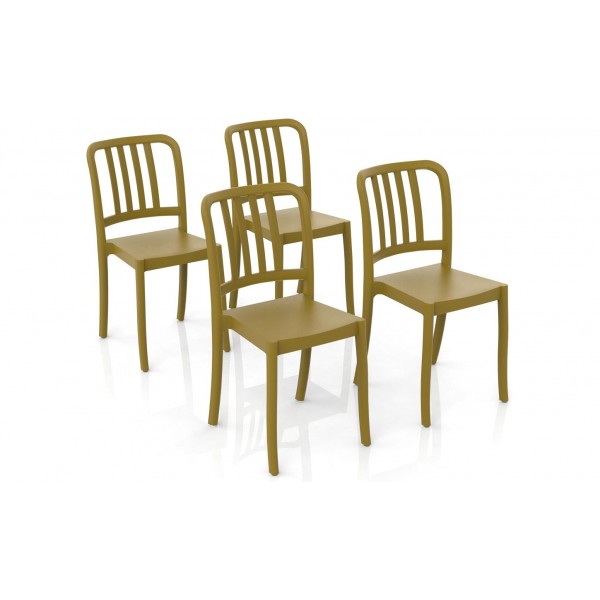 GLOUPIE Set 4 Sedie...