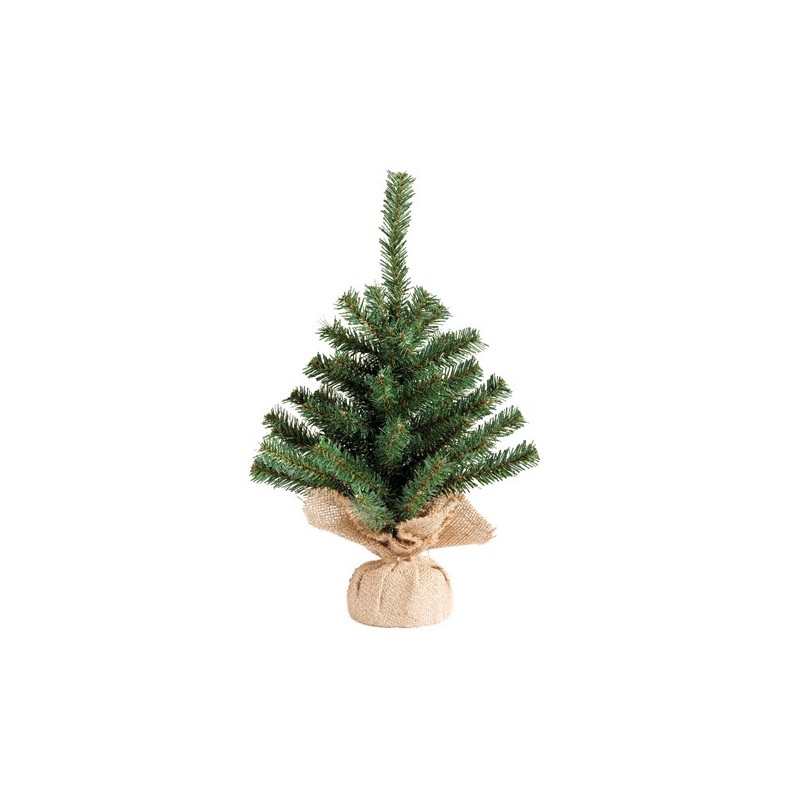 Alberi di Natale Everlands Albero di Natale Jute Bag 45 cm, Diametro 30 cm