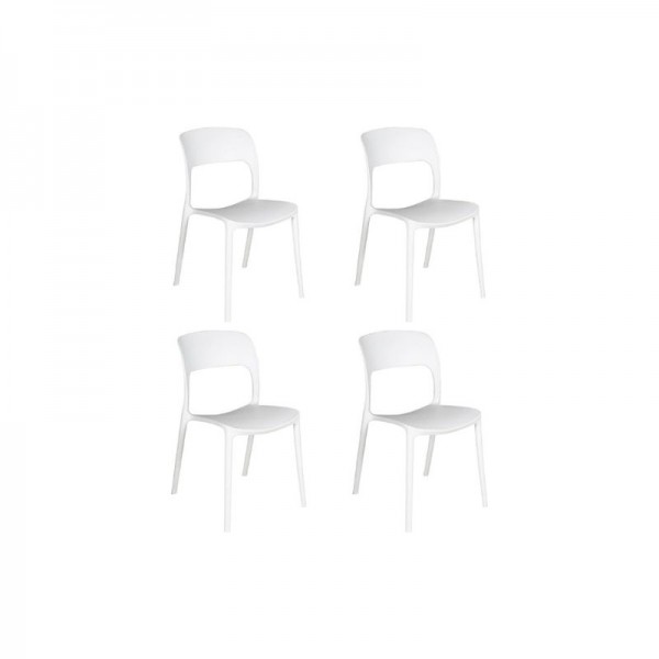 GLOUPIE Set 4 Sedie Ralph...