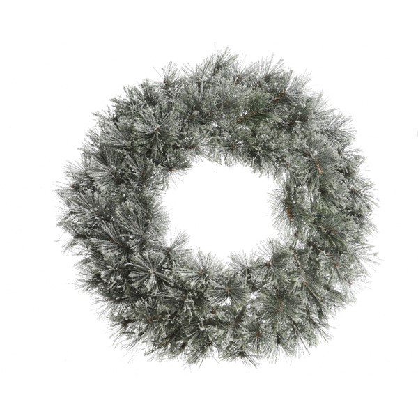 Fuoriporta natalizio Everlands corona di natale cashmere frosted 63  689946