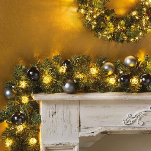 Arredo natalizio Everlands ghirlanda di natale imperial d25 270 cm 680451