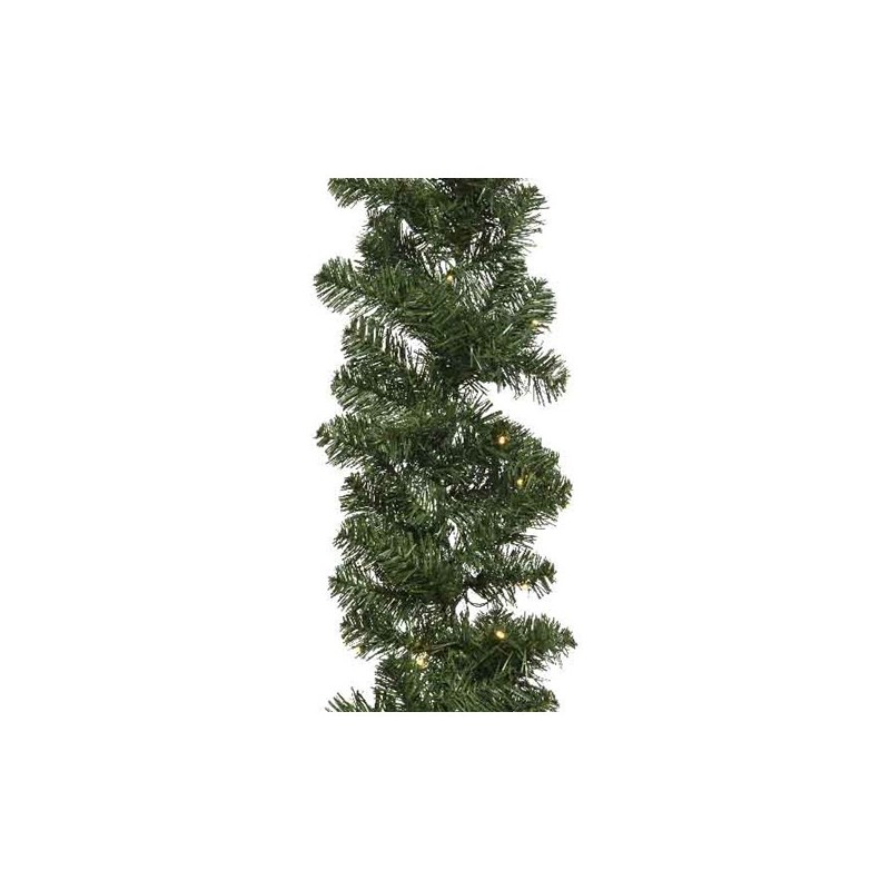 Decori per albero Everlands ghirlanda di natale winnipeg c/led d 48 270 cm 690057