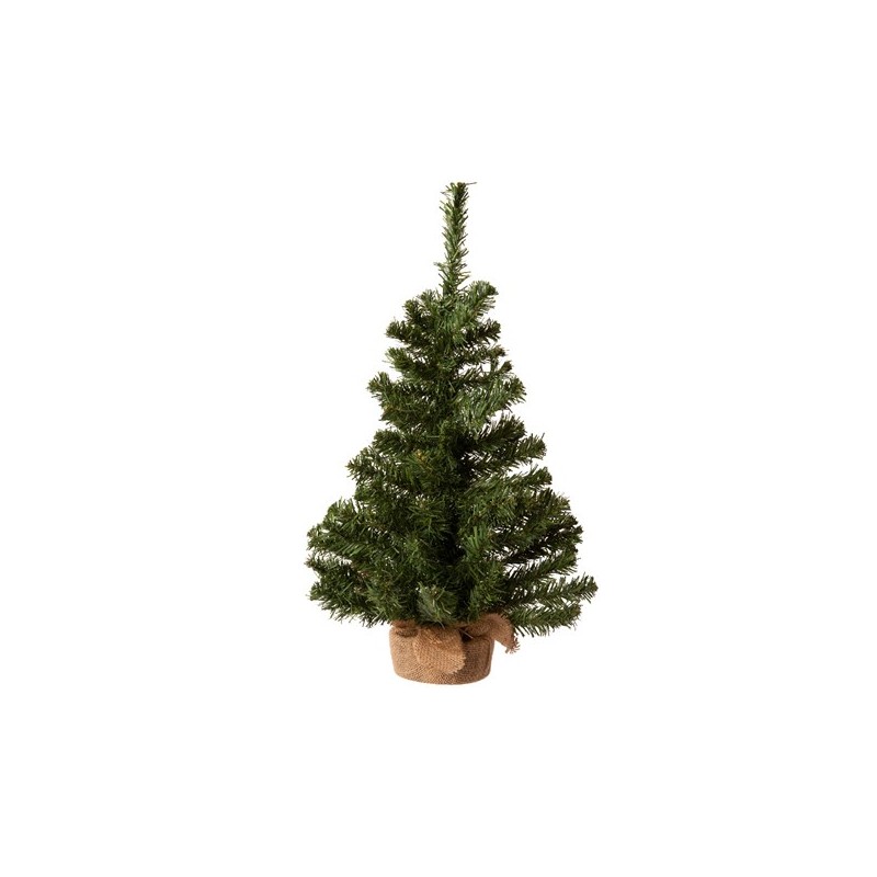 Alberi di Natale Everlands Albero di natale Imperial 60cm, Diametro 35 cm, Decorato Verde/Rosso