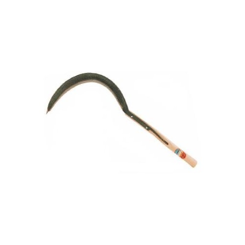 Materiale per irrigazione Falce seghezzo in acciaio stampato completa di manico per giardinaggio