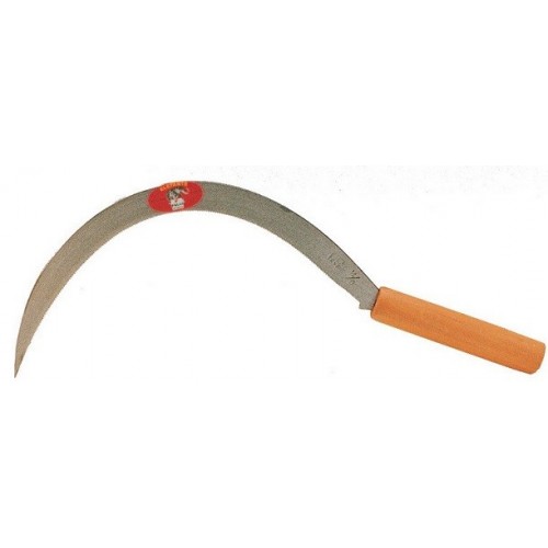 Attrezzi da giardino Falciola dentata elefante art. 2501 acciaio forgiato a mano n. 4/0 falcetto