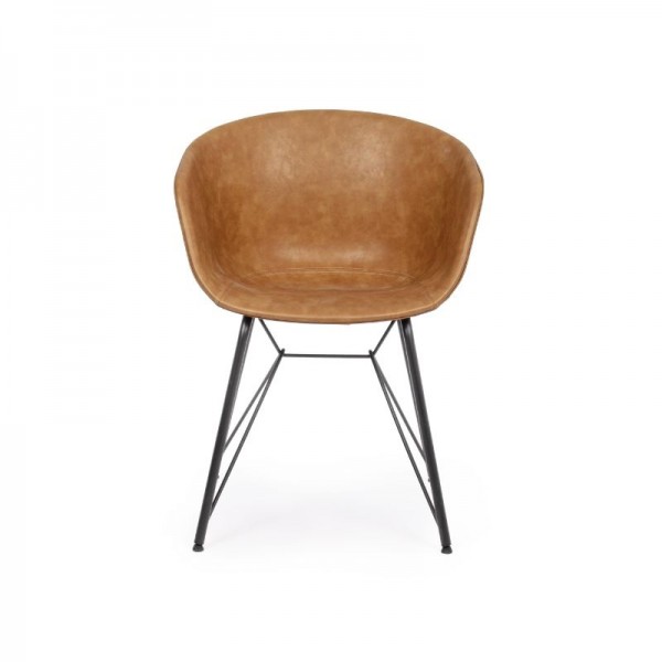 Sedia Warhol Cuoio Vintage...