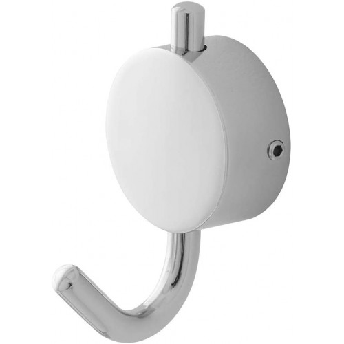 Appendini bagno Feridras appendino plaza acciaio cromato fissaggio adesivo/viti 015001