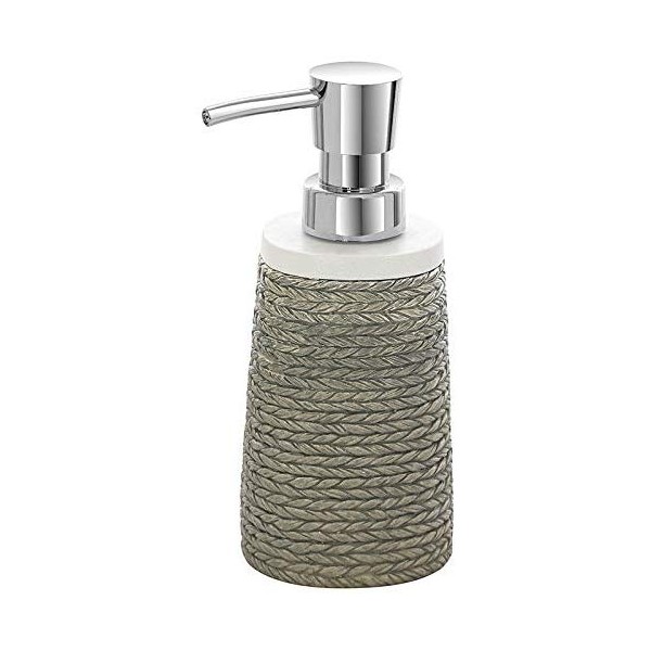 Dispenser sapone Feridras dispenser grigio roll accessorio arredo bagno 629005