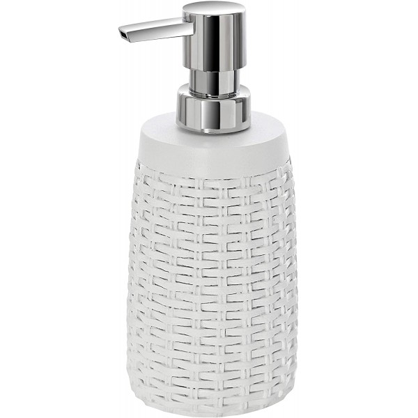 Dispenser sapone Feridras dispenser sapone bagno cross bianco 629013