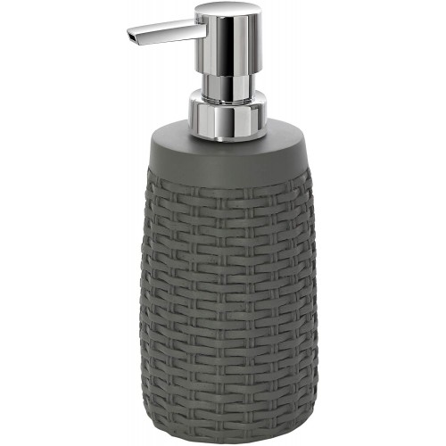 Dispenser sapone Feridras dispenser sapone bagno cross grigio 629017