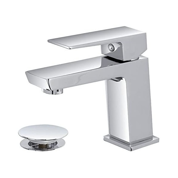 Rubinetteria Feridras miscelatore lavabo serie quatra 401041