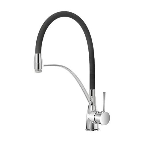 Rubinetteria Feridras miscelatore lavello canna in silicone kitchen 401056