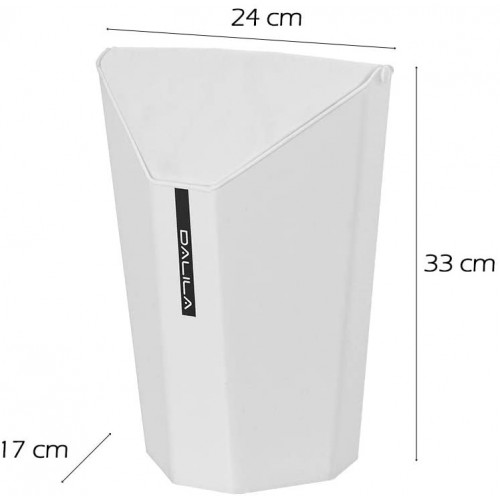 Accessori bagno Feridras pattumiera dalila bianco 012001