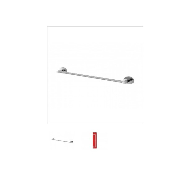 Portasciugamani Feridras porta asciugamani 50 cm sprint cromall/abs arredo bagno 015308