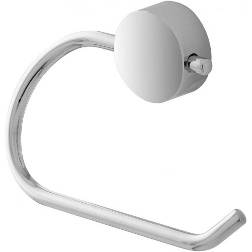 Portarotolo carta igienica Feridras porta rotolo plaza acciaio cromato fissaggio adesivo/viti 015002