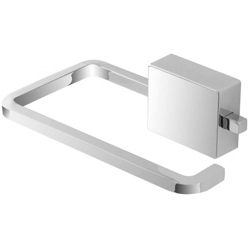 Accessori bagno Feridras porta rotolo velvet acciaio cromato adesivo/viti 015102